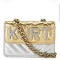 Micro Kensington Metallic Kurt Crossbody Bag